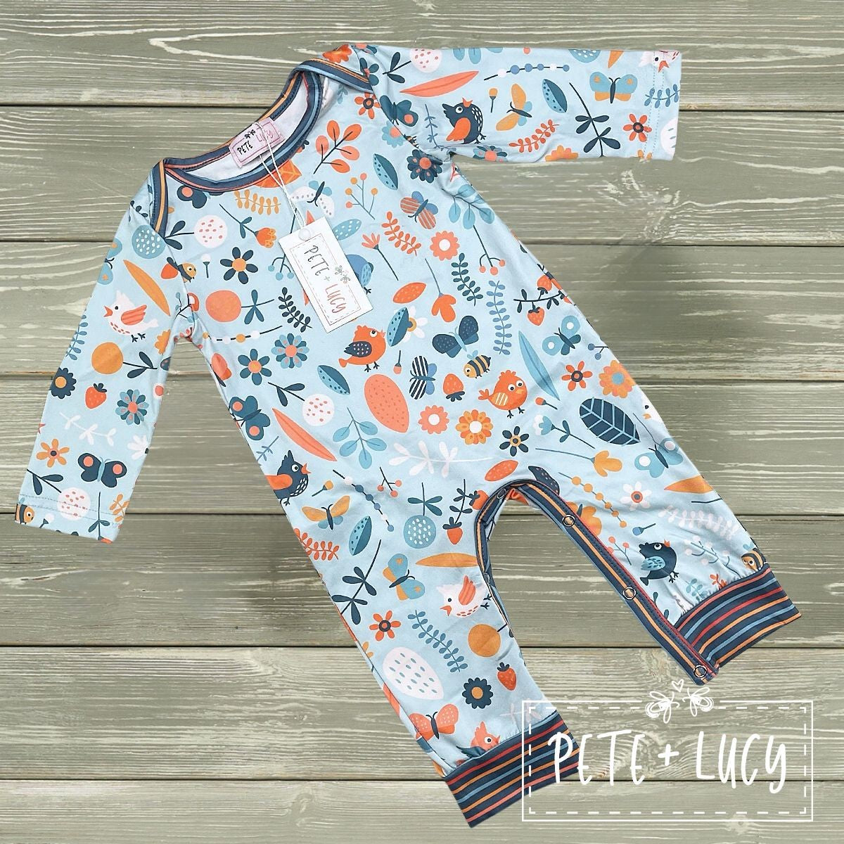 Birds & Bloom Romper