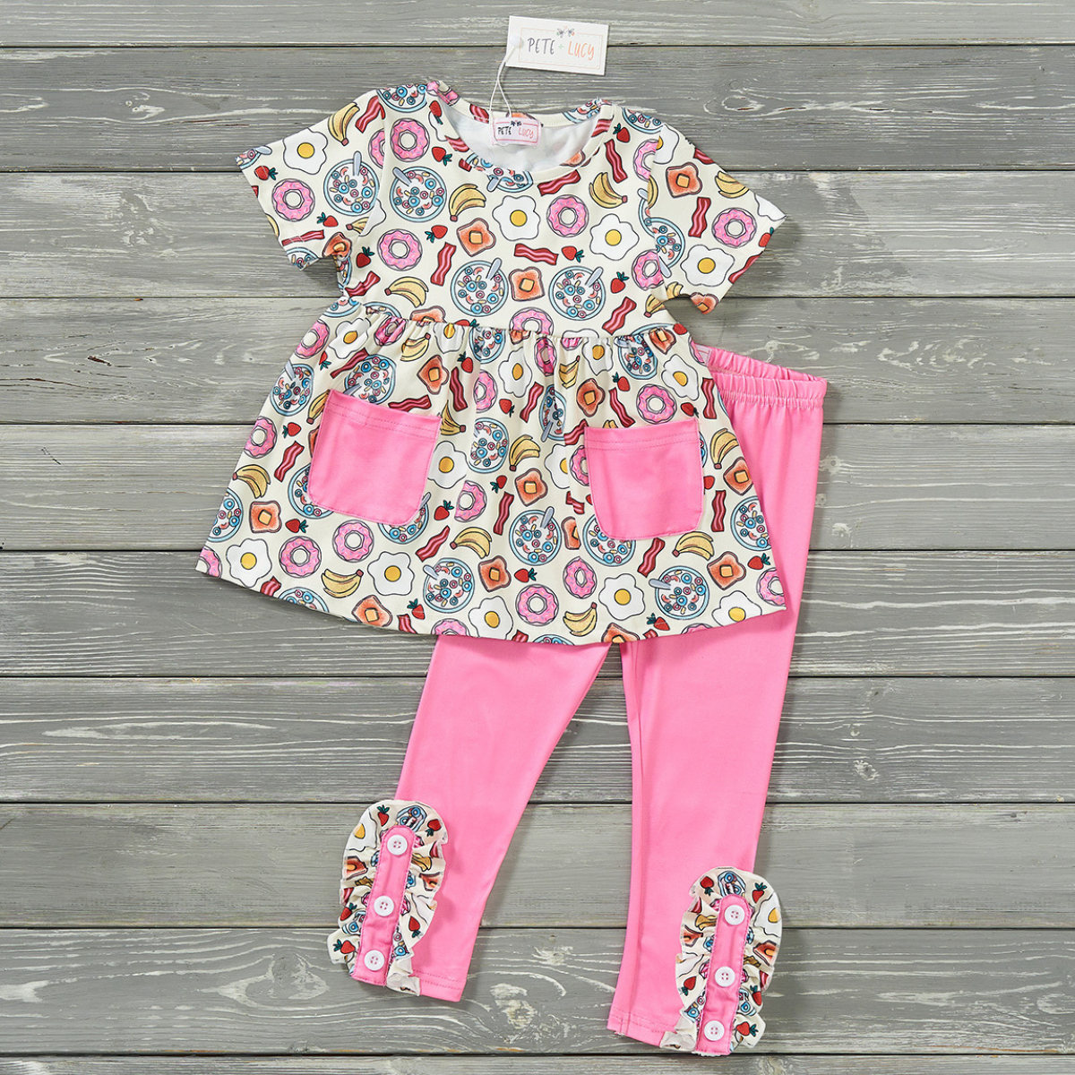 Breakfast Brunch Pant Set