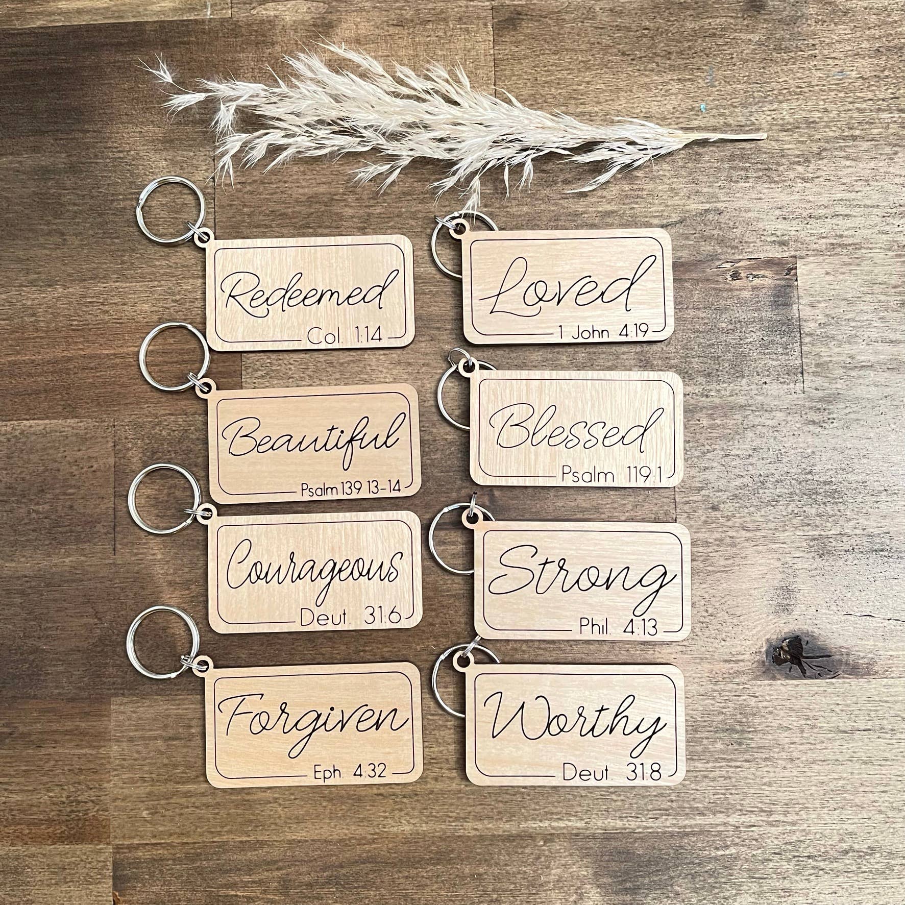 Inspirational Keychains