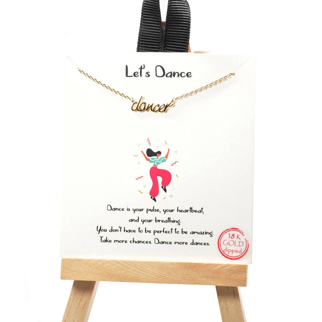 Let's Dance necklace