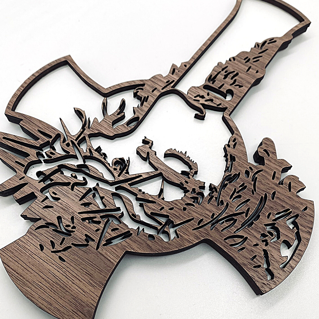 Jesus Cross | Detailed Wooden Cross | Wood Cross Home Decor