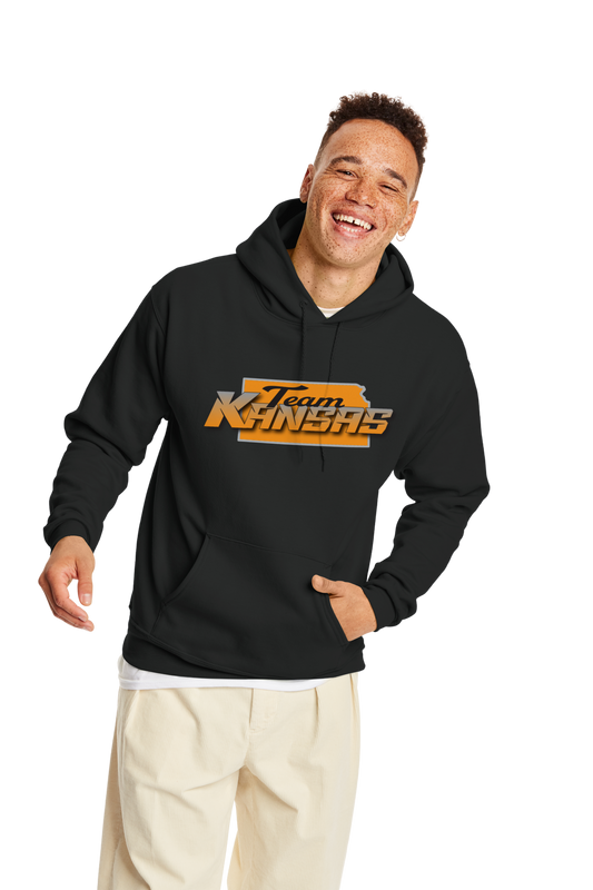 Team Kansas Adult Hoodie