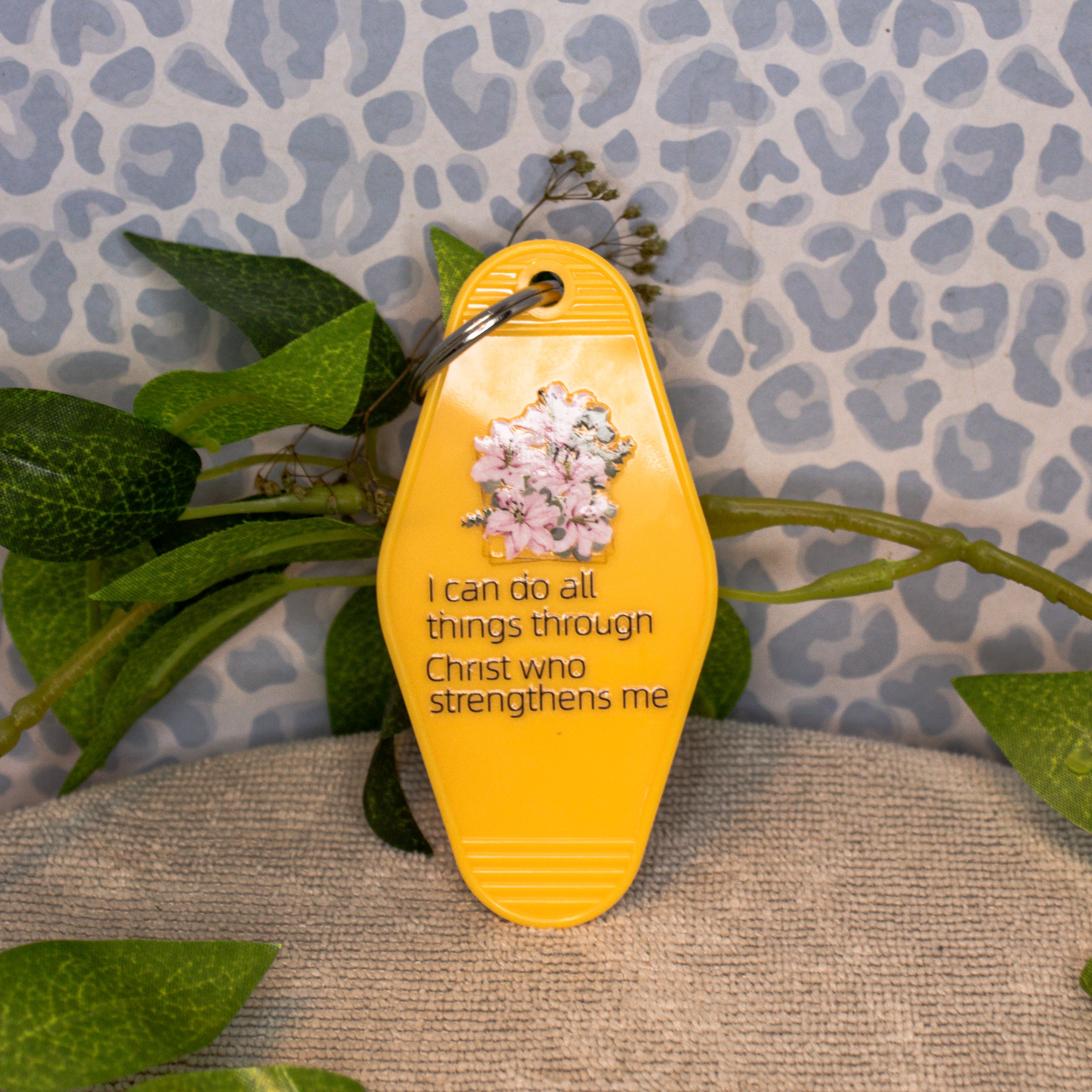 Faith Hotel Keychains