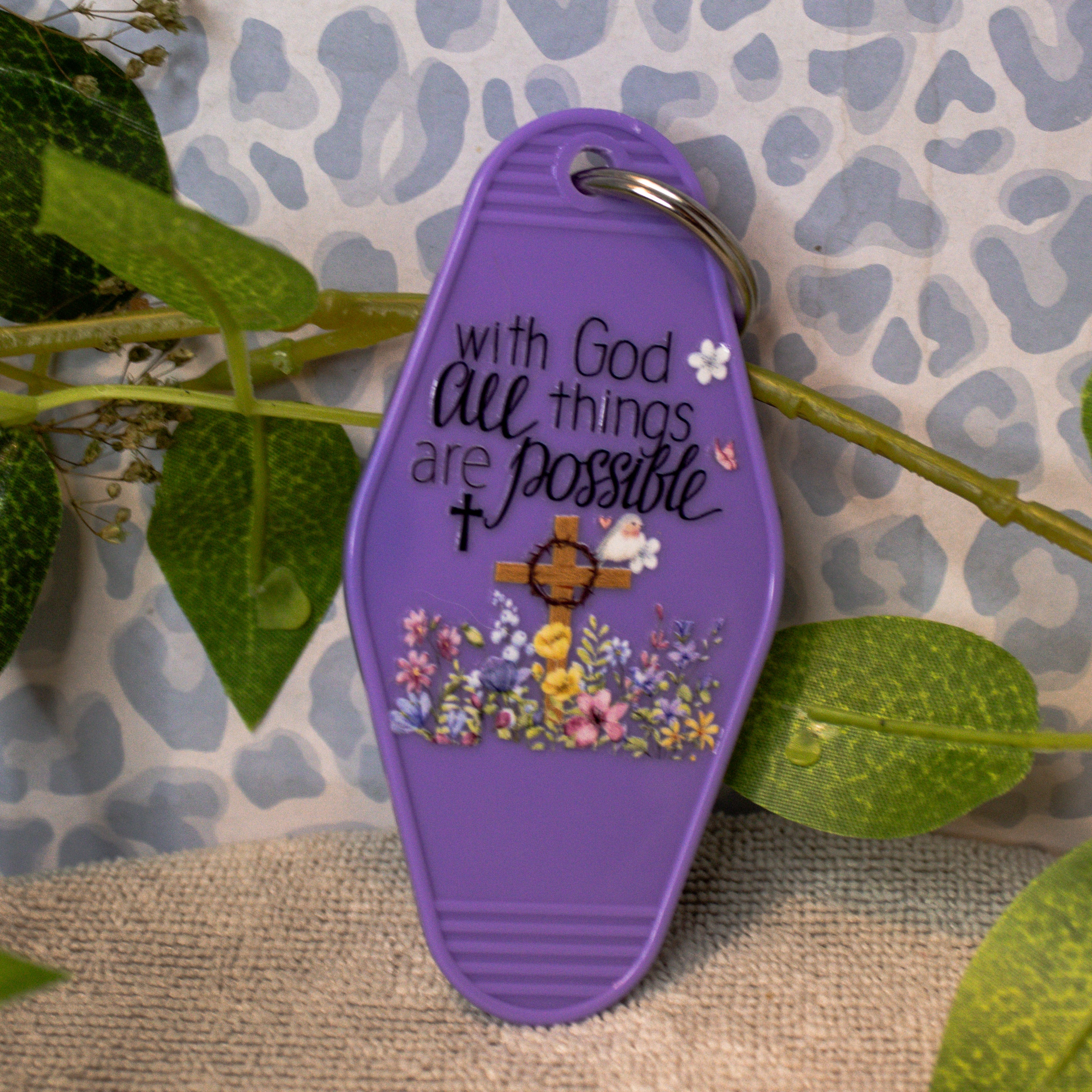 Faith Hotel Keychains