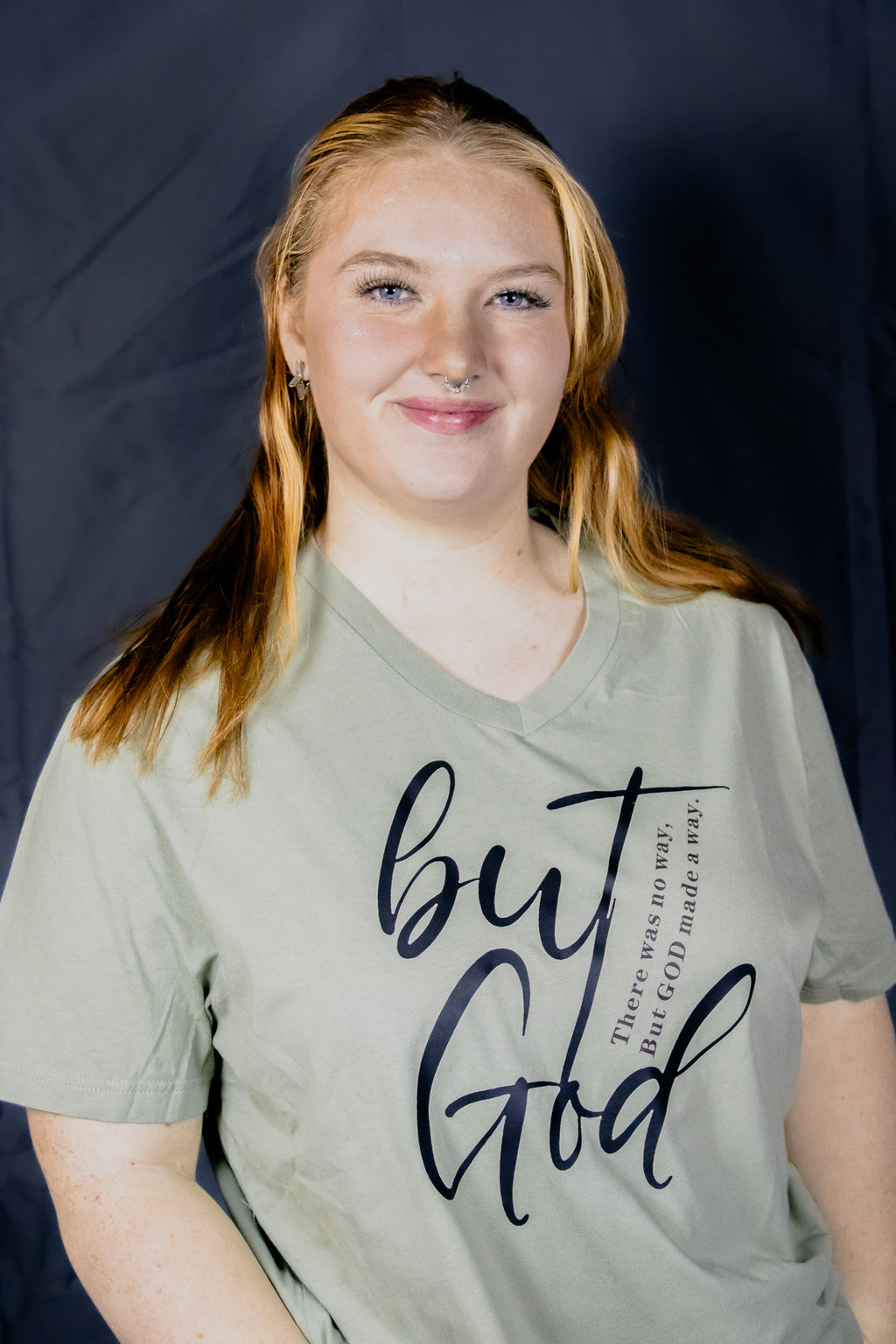 "But God" T-shirt