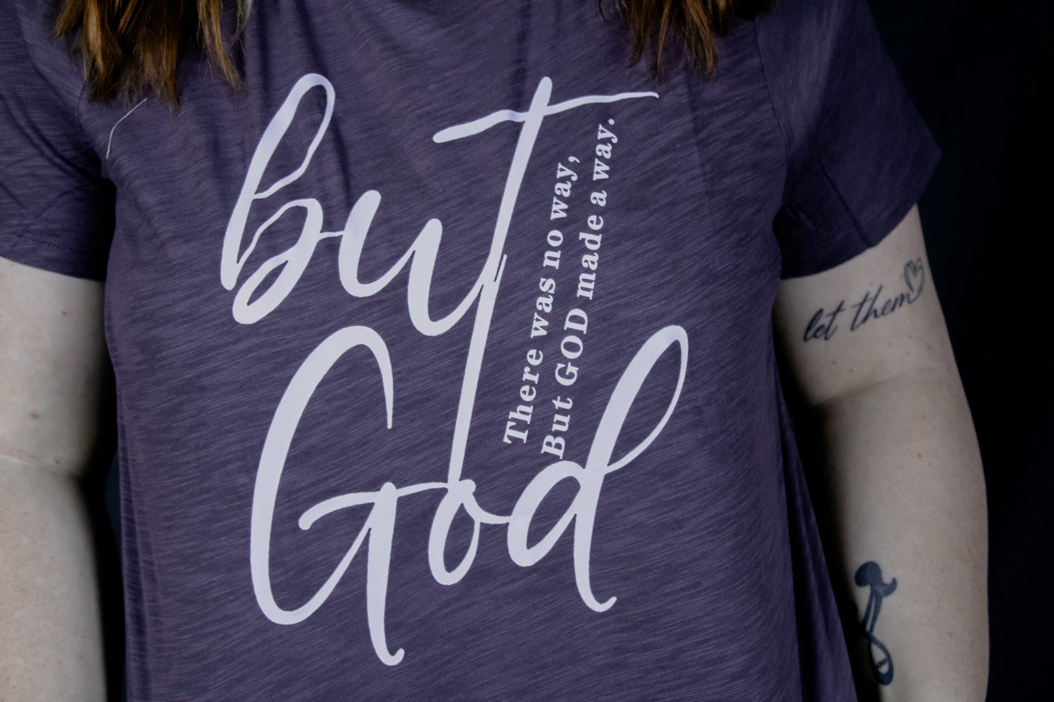 "But God" T-shirt