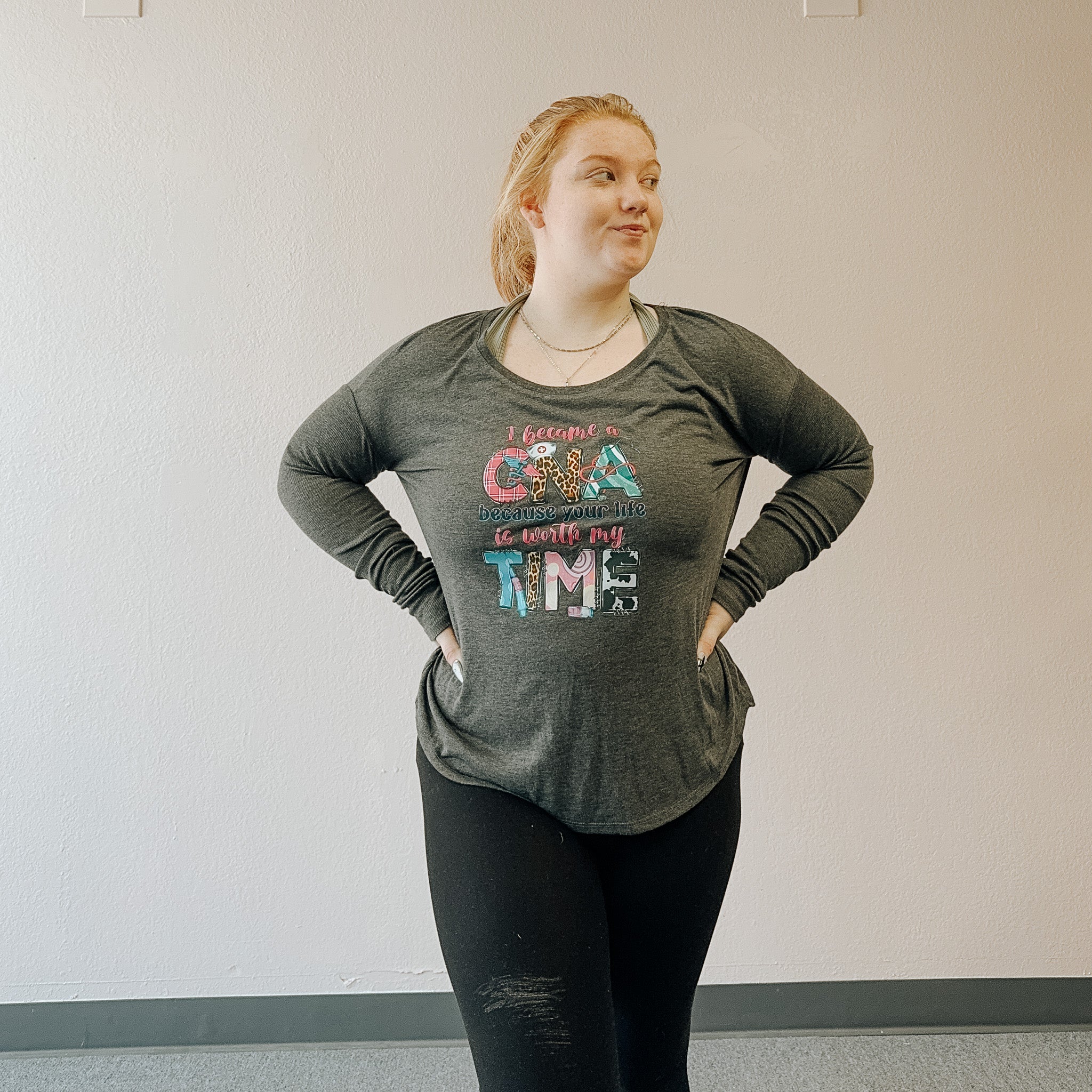 CNA Pride long-sleeve shirt