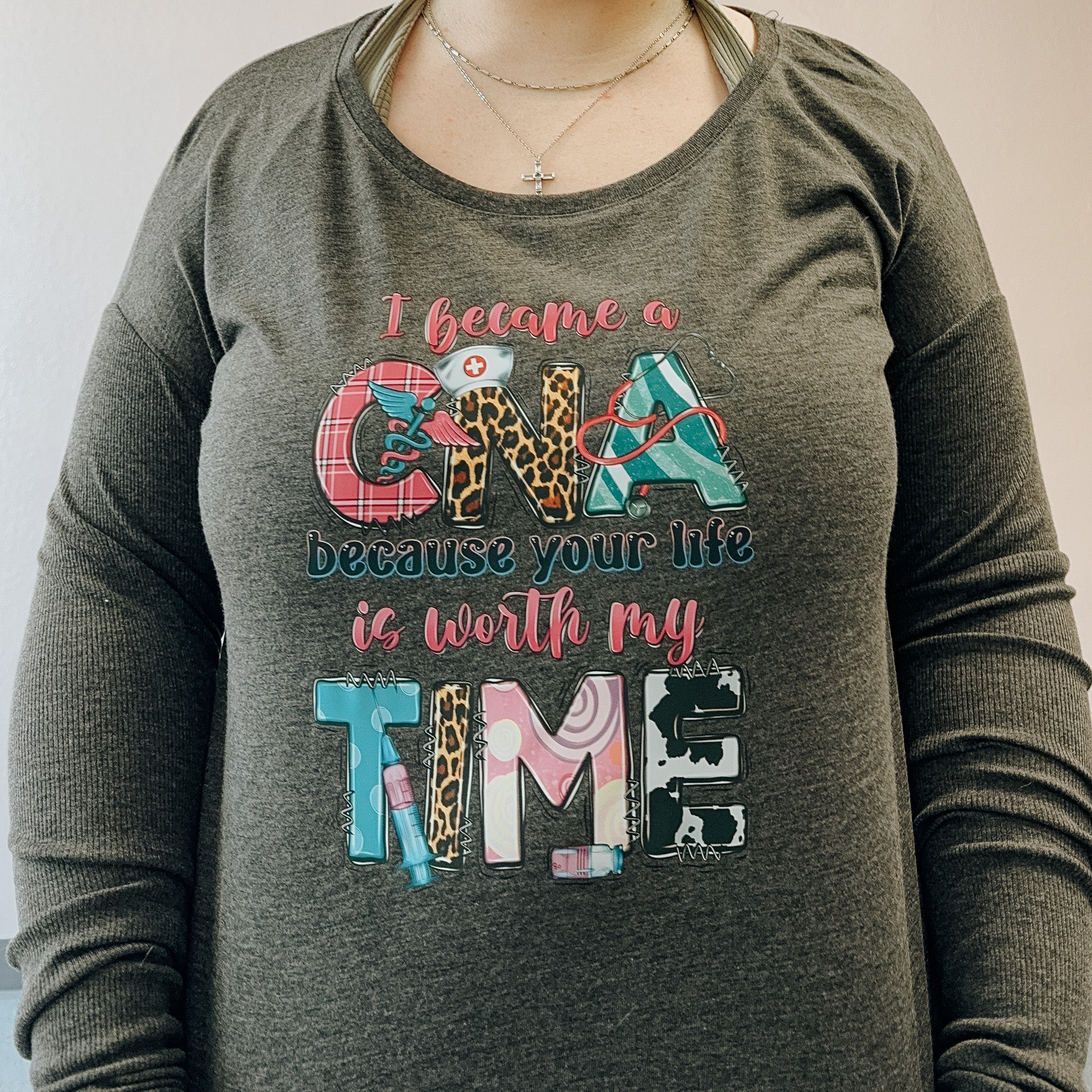 CNA Pride long-sleeve shirt