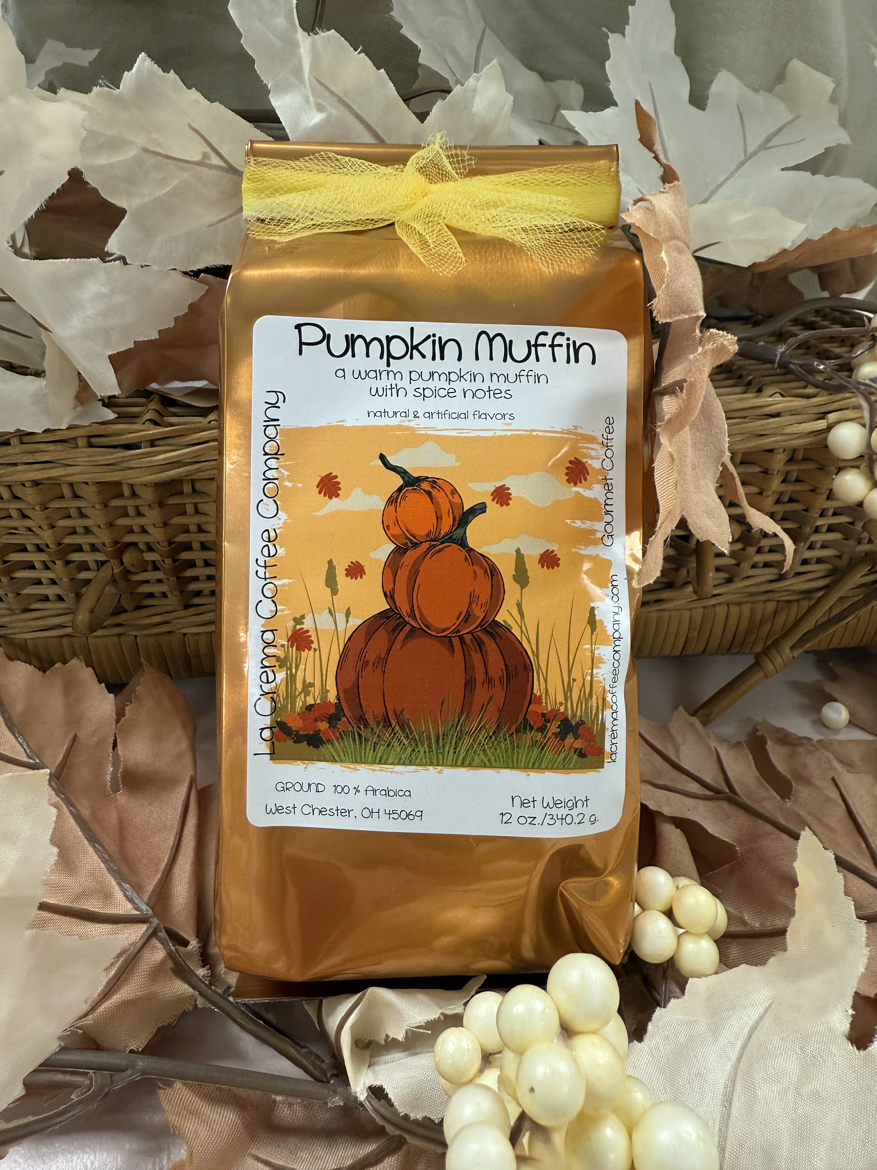 12oz Stacked Fall Pumpkin Coffee