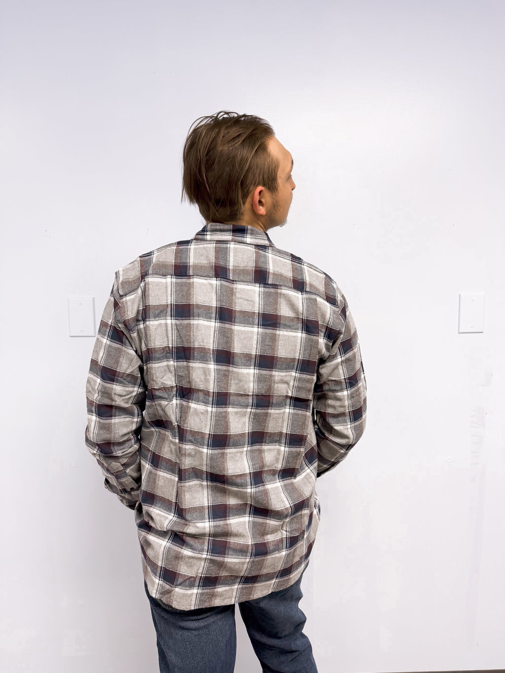 Men's Long Sleeve Cotton Flannels