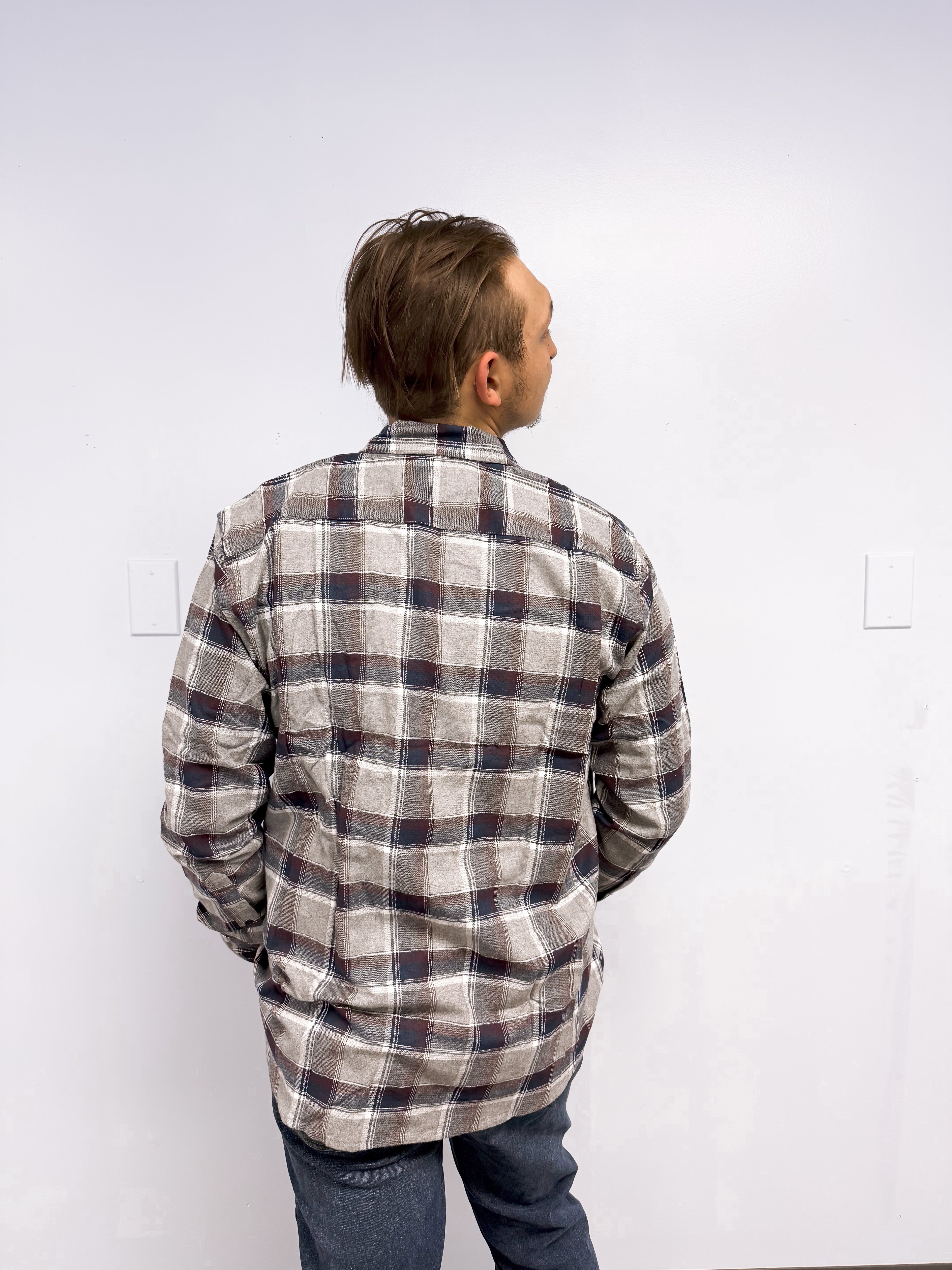 Men's Long Sleeve Cotton Flannels