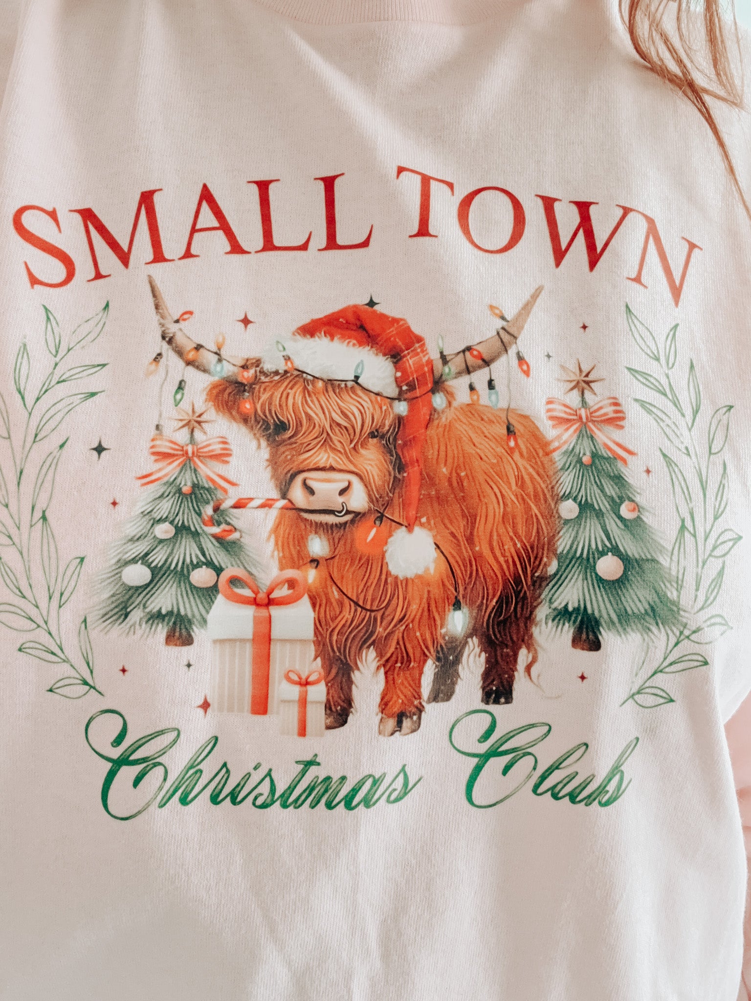 "Christmas in Small Town" Long Sleeve Shirt