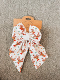 Vintage Christmas Flowy Sailor Hair Bows