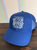 Bold Blue Tigers Cap